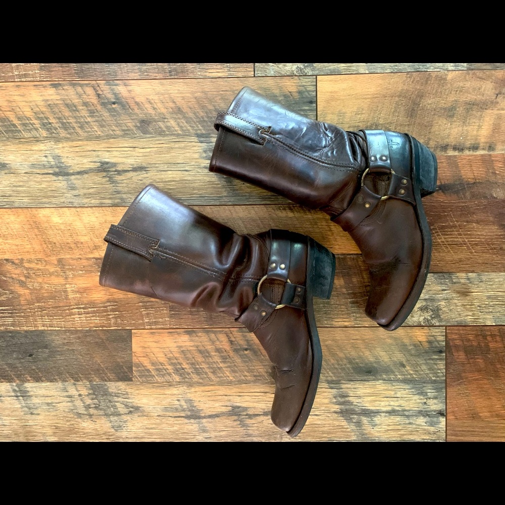 Frye Harness Boot 12R, size 8.5